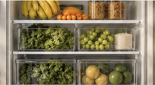Fridge organization by LORAIRÉ Home
